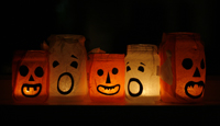 halloween dekoráció